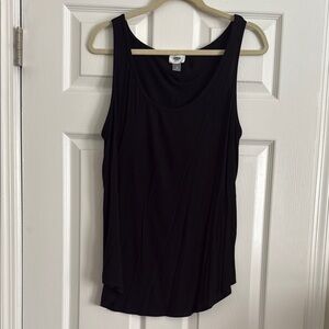 Old Navy Luxe Tabk Top XL Black